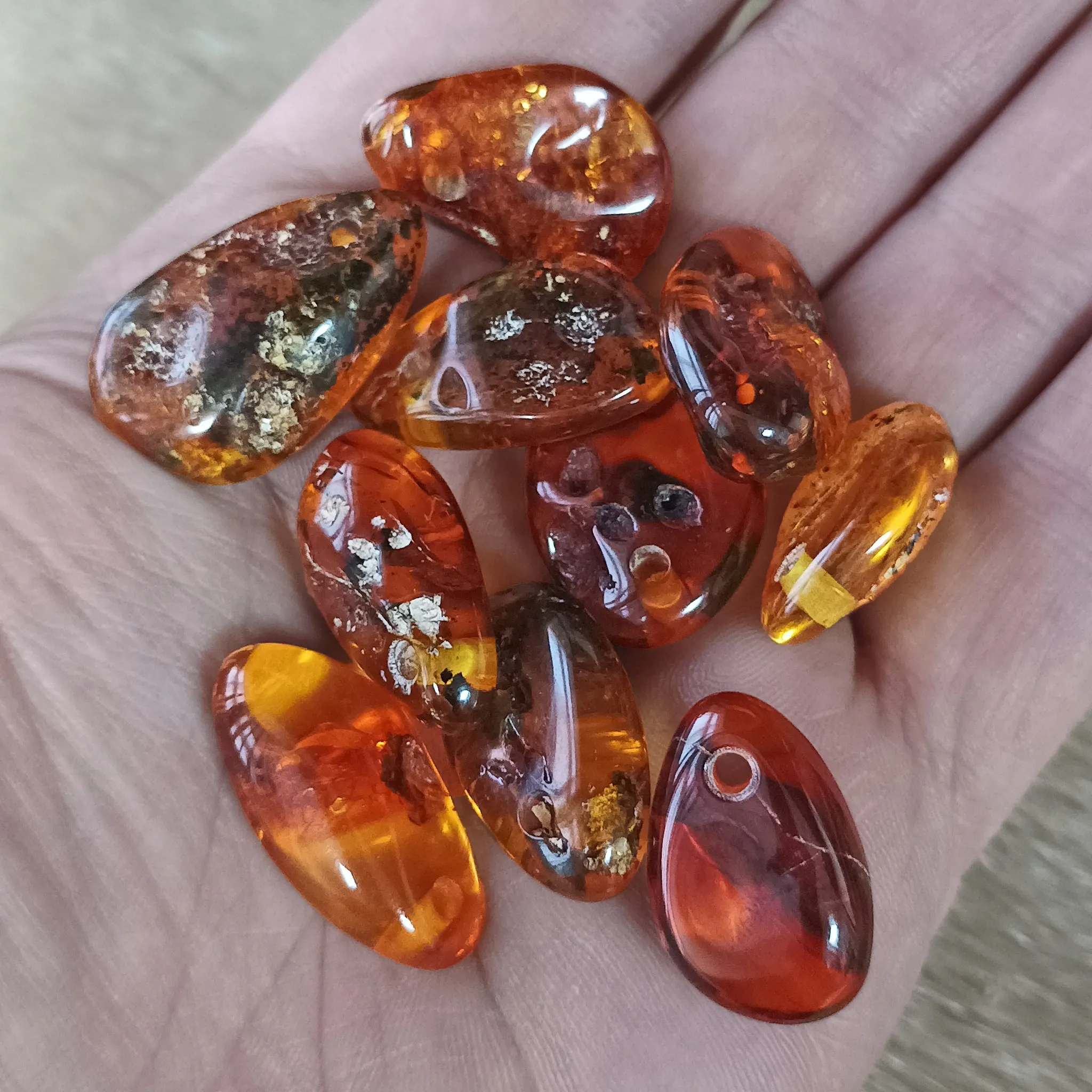 Amber Amulet Pendant