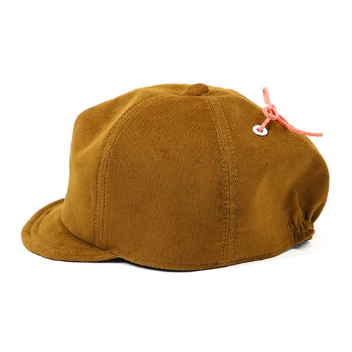 BOYS CAP -CORDUROY- CAMEL
