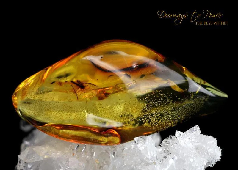 Colombian Amber Crystal 'Stone of Universal Manifestation'