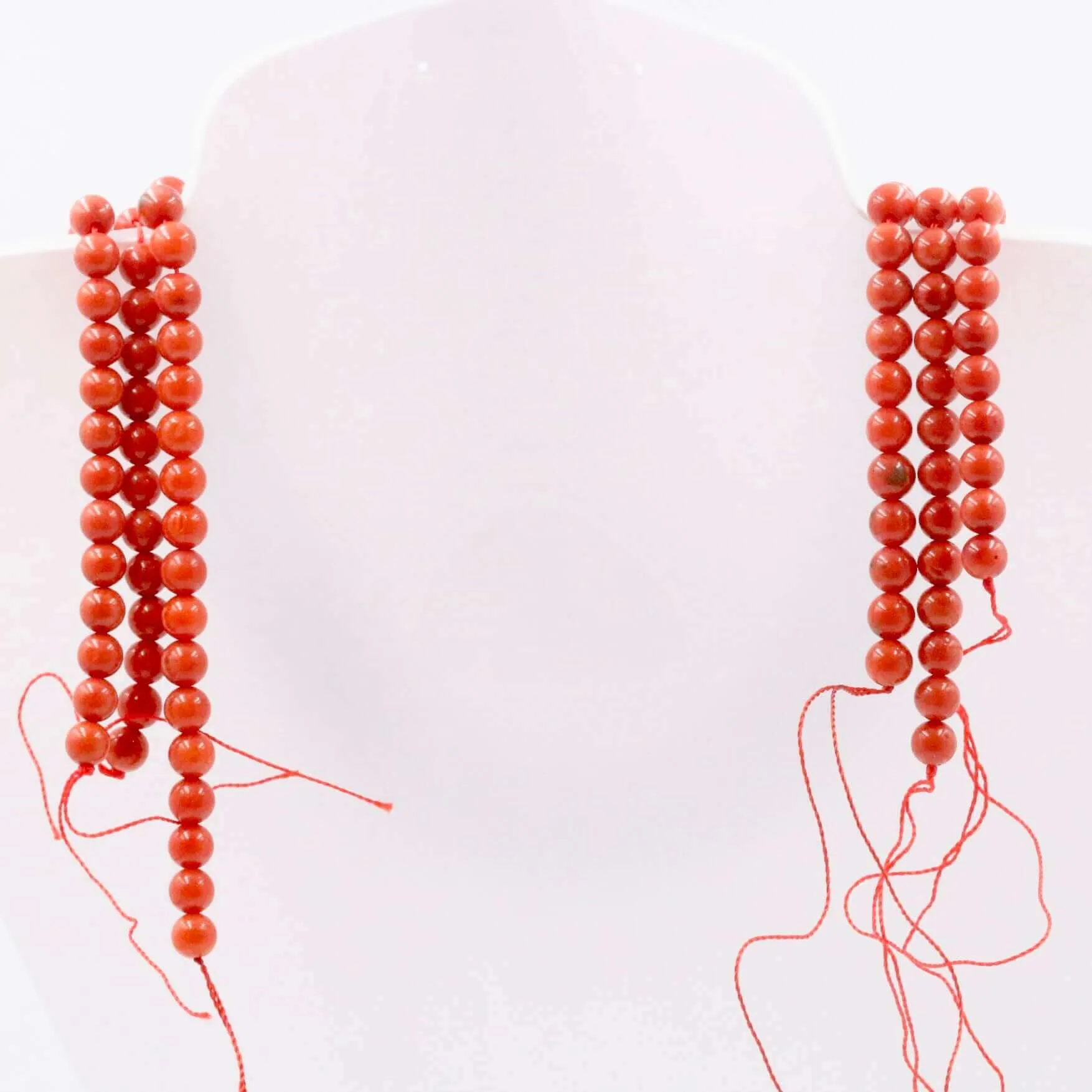 Coral Beads Red Coral Orange Coral DIY Coral Necklace Coral beads Red Coral Beads Coral Beads Coral Bead DIY Necklace SKU:113158