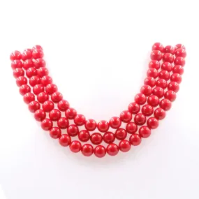 Coral Beads Red Coral Orange Coral DIY Coral Necklace Coral beads Red Coral Beads Coral Beads Coral Bead DIY Necklace SKU:113158