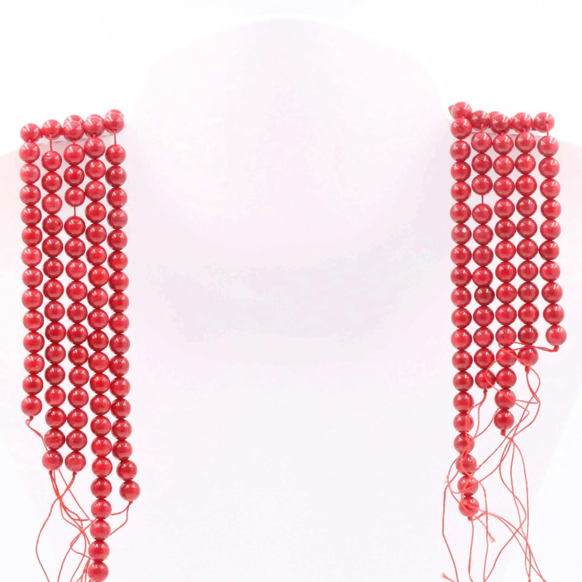 Coral Beads Red Coral Orange Coral DIY Coral Necklace Coral beads Red Coral Beads Coral Beads Coral Bead DIY Necklace SKU:113158