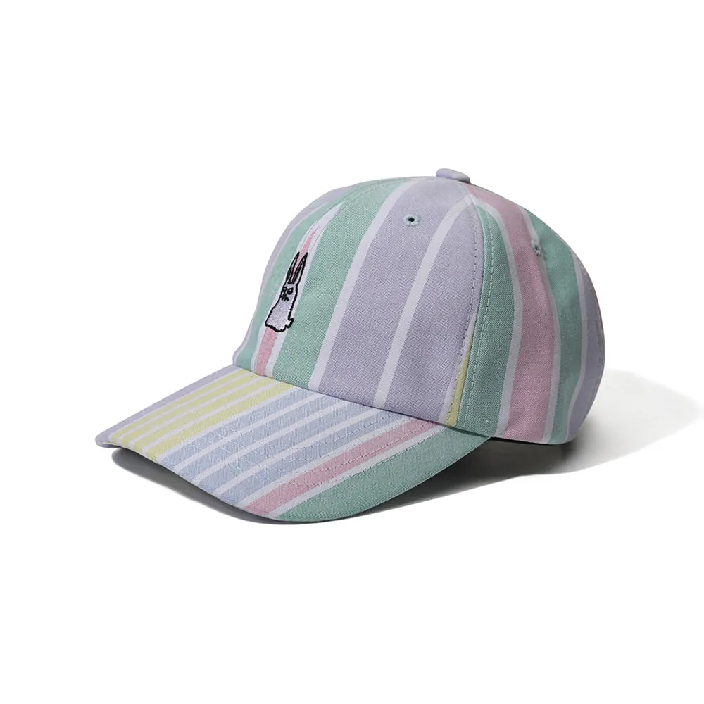 GR OPEN ZIPPER CAP STRIPE PASTEL
