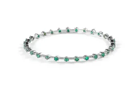 GREEN TOUCH OF EMERALD BANGLE
