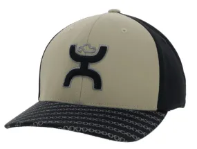 Hooey "SOLO LLL" Tan Flexfit Trucker Ball Cap 2219NTBK-01