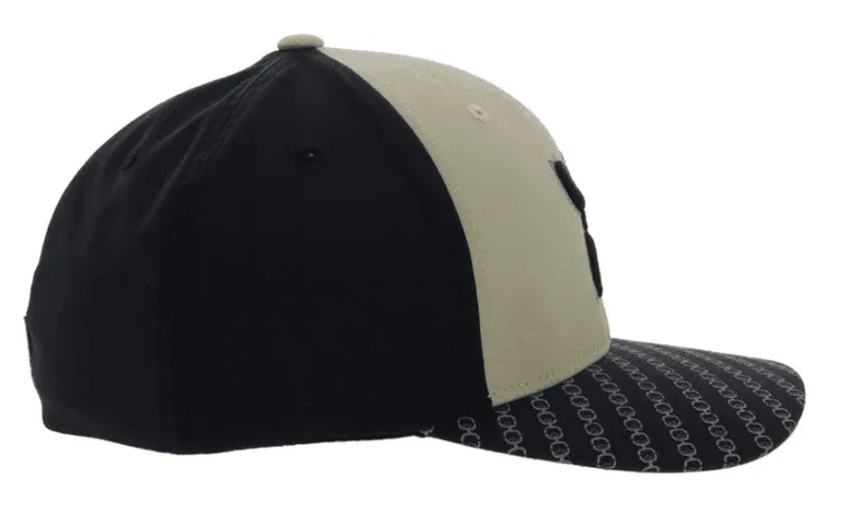 Hooey "SOLO LLL" Tan Flexfit Trucker Ball Cap 2219NTBK-01