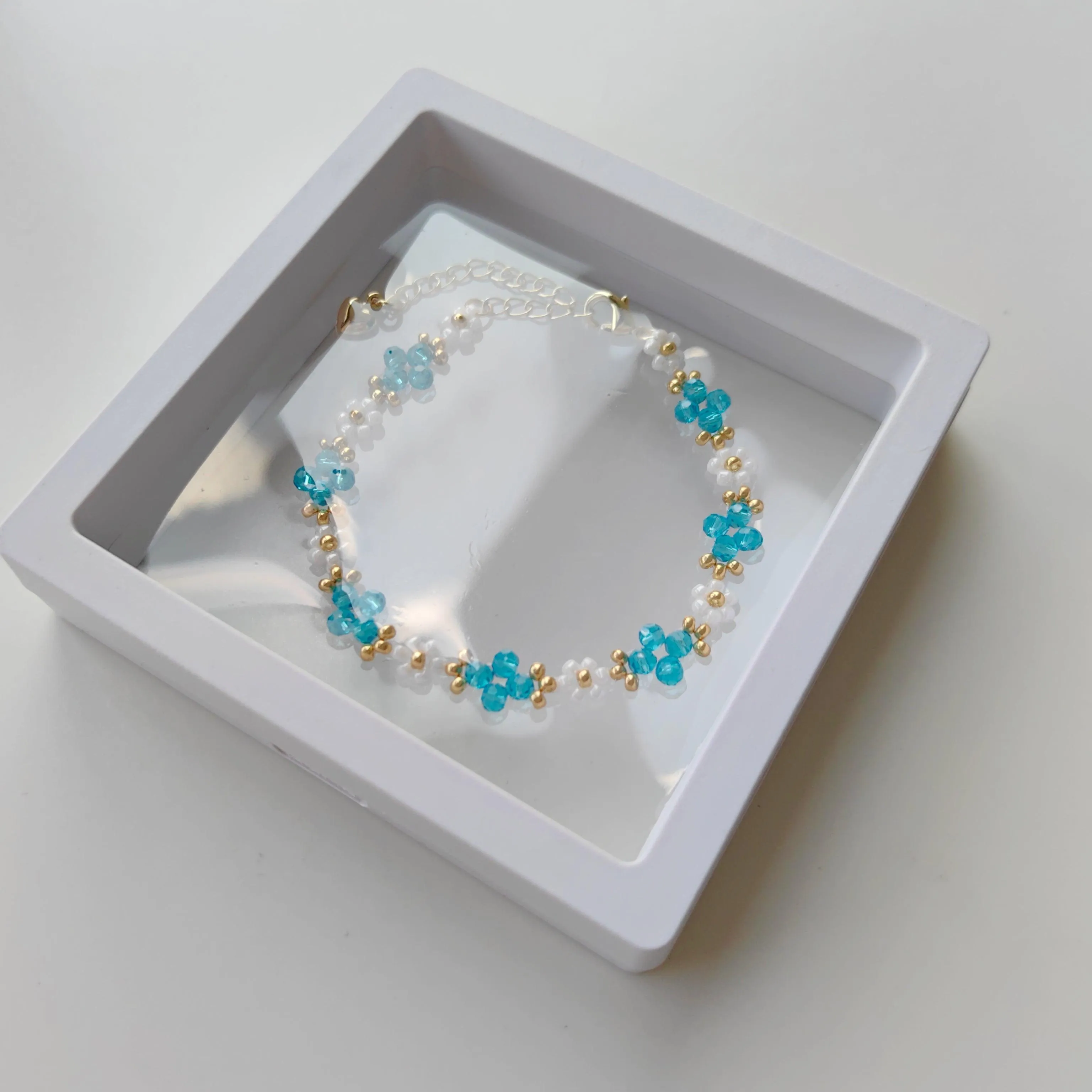 Lake Crystal Bracelet