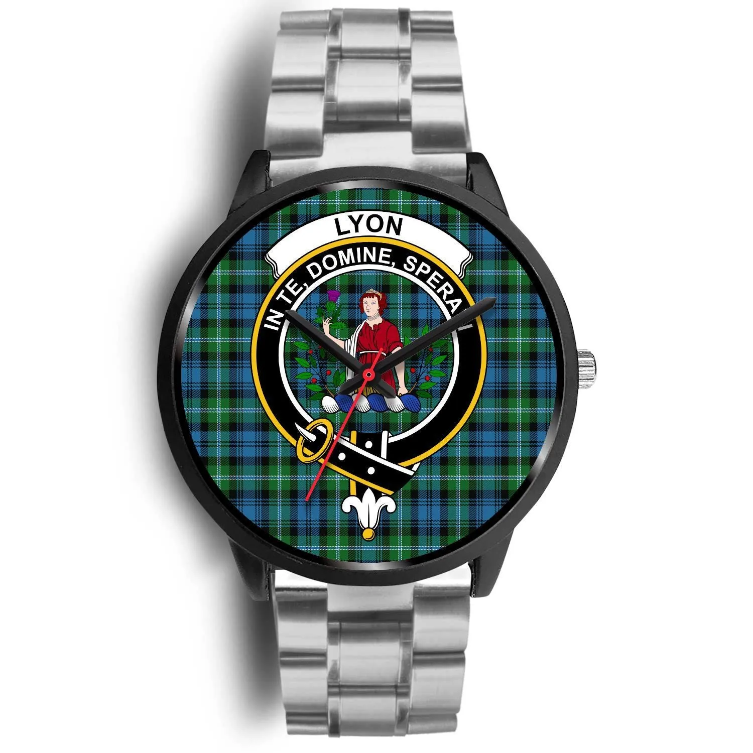 Lyon Clan Clan Badge Tartan Black Watch