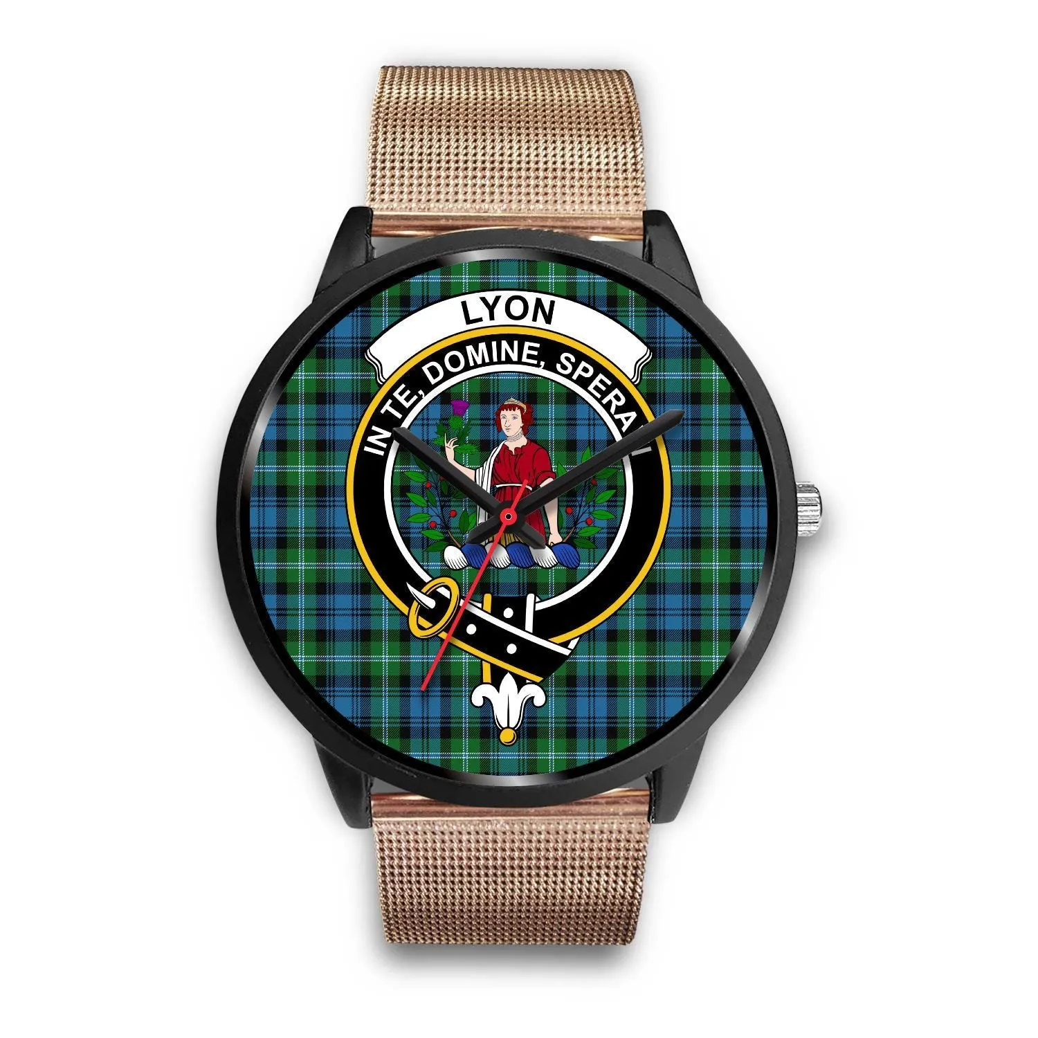 Lyon Clan Clan Badge Tartan Black Watch