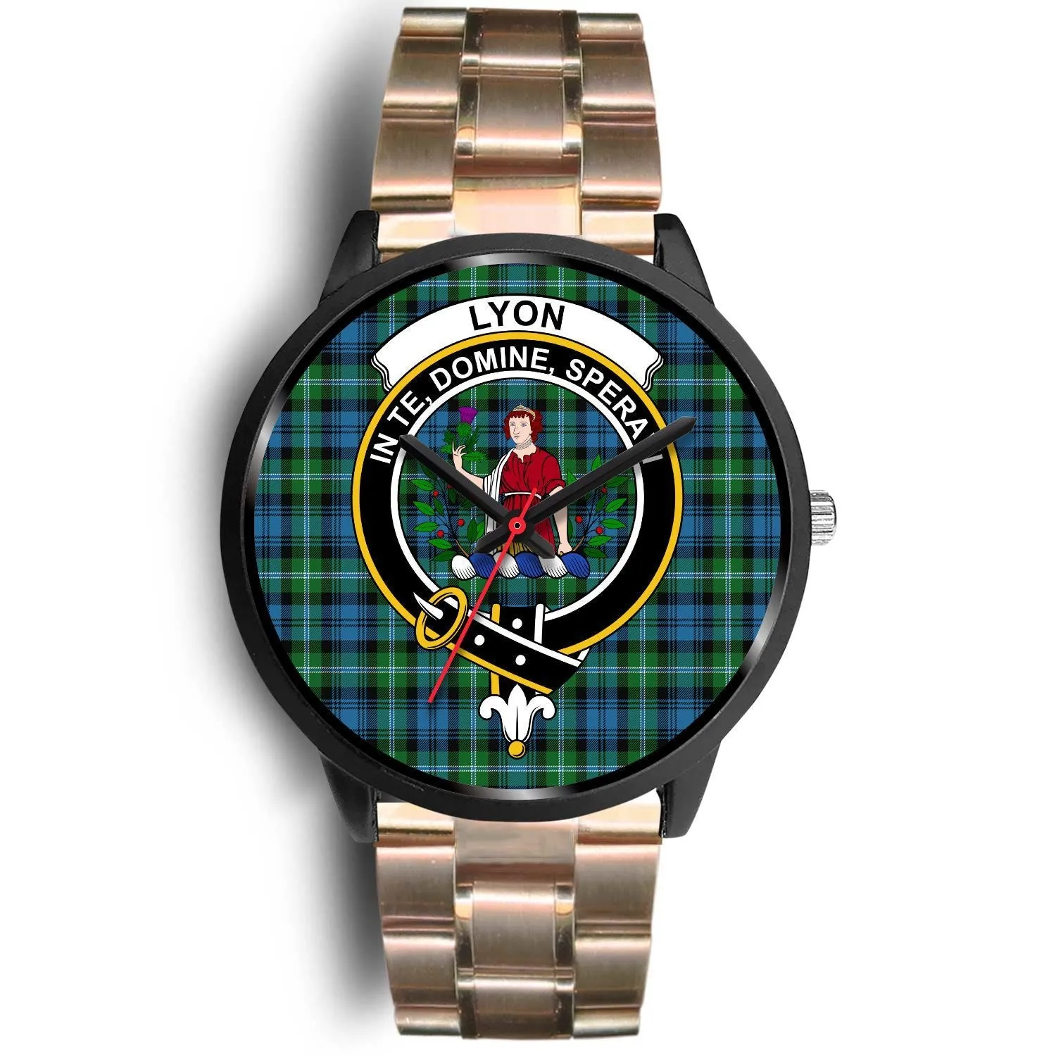 Lyon Clan Clan Badge Tartan Black Watch
