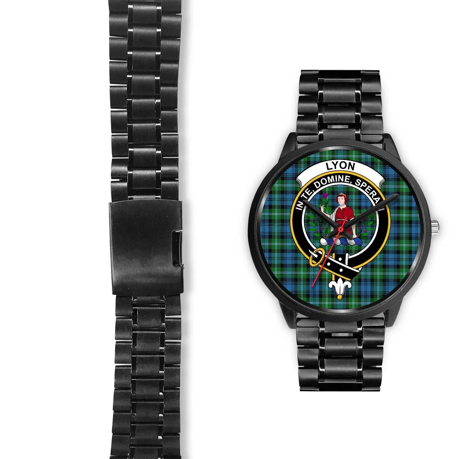 Lyon Clan Clan Badge Tartan Black Watch