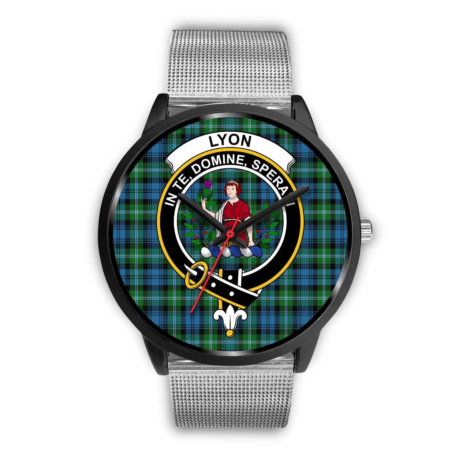 Lyon Clan Clan Badge Tartan Black Watch