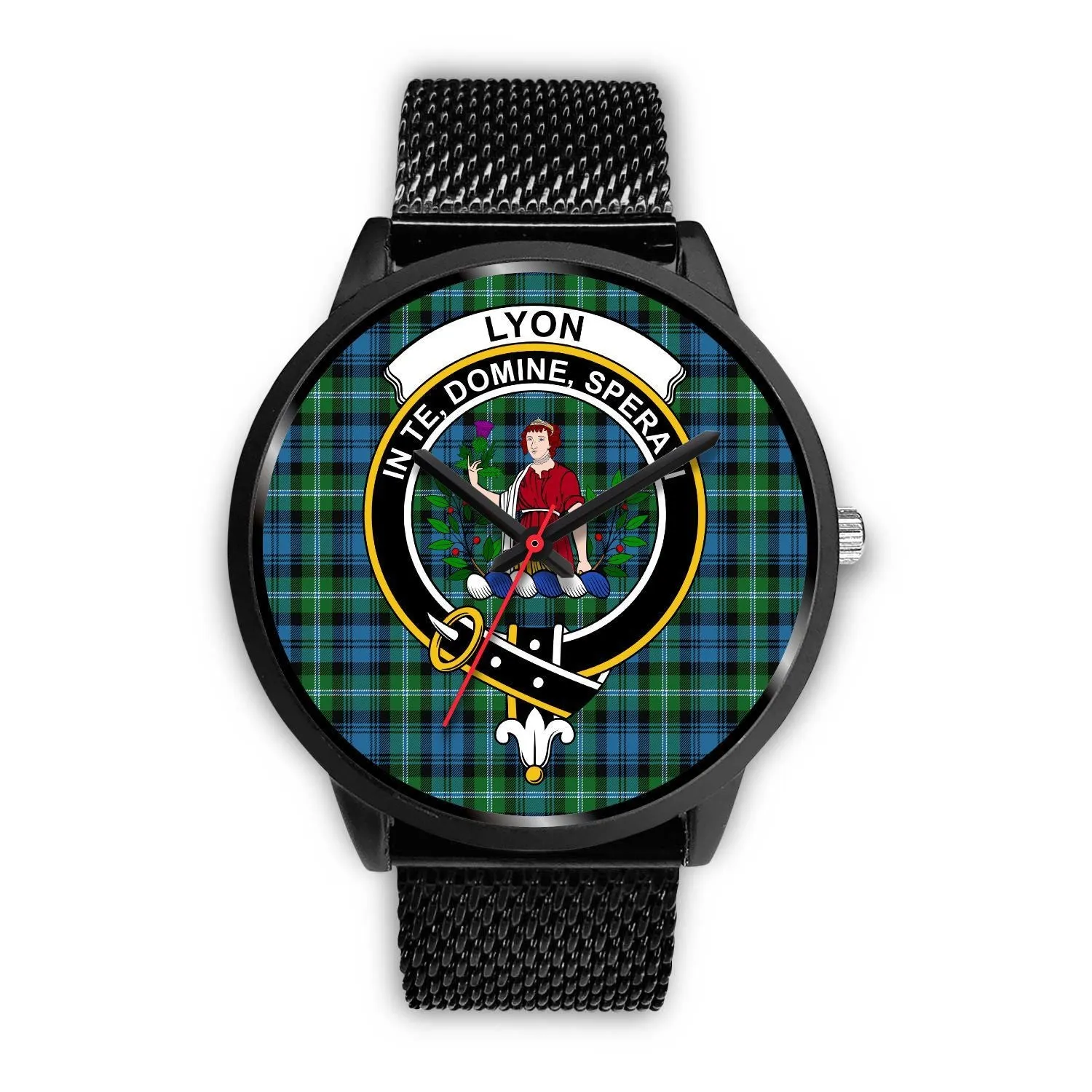 Lyon Clan Clan Badge Tartan Black Watch