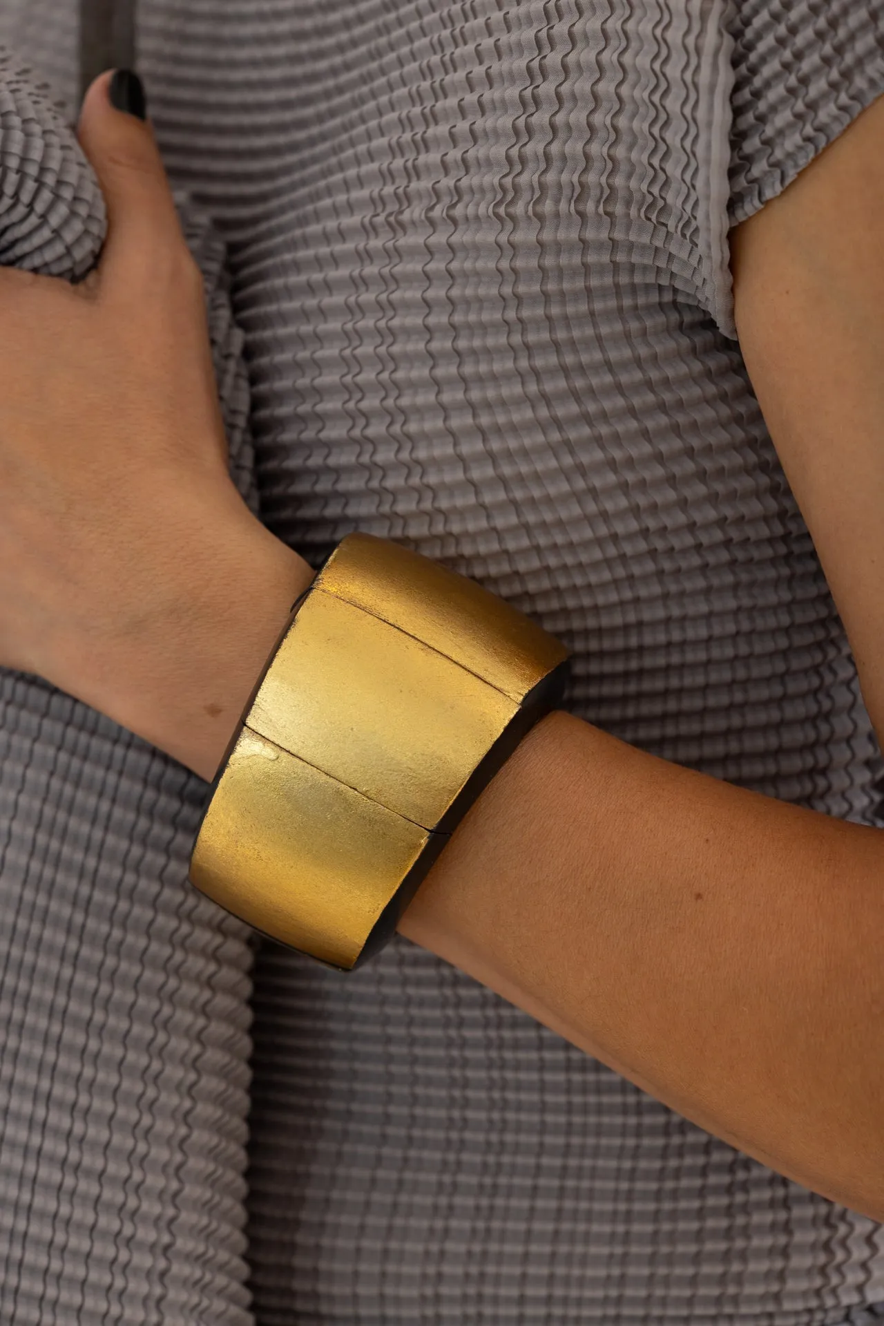 MONIES BRACELET POLY GOLDFOIL