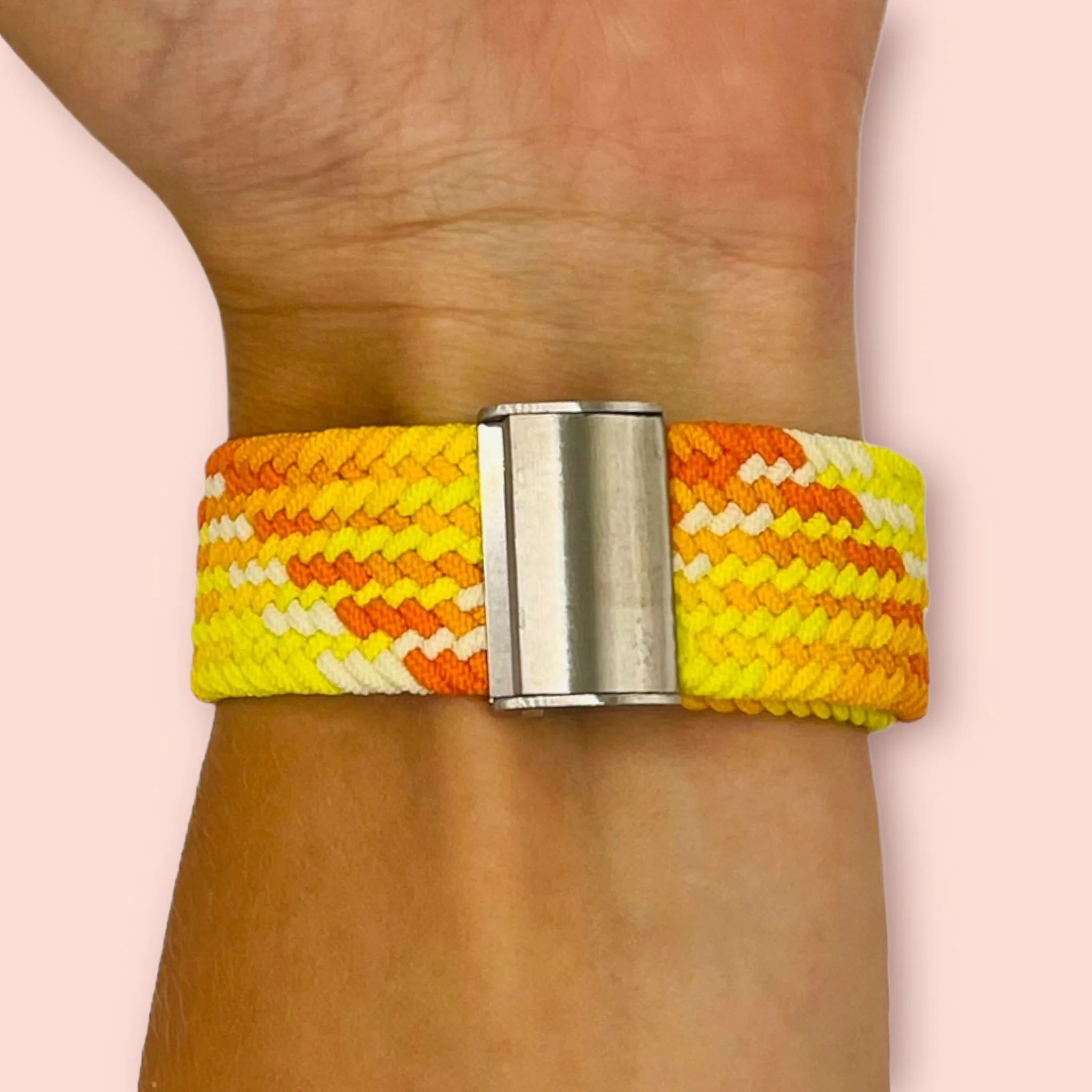 Nylon Braided Loop Watch Straps Compatible with the Olympic 22mm Range