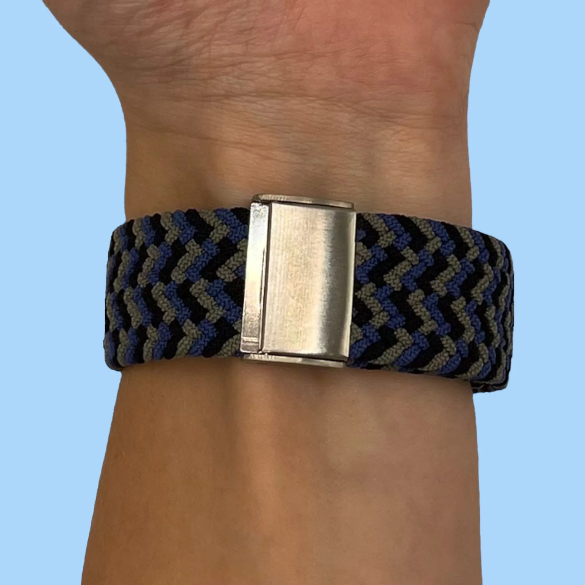 Nylon Braided Loop Watch Straps Compatible with the Olympic 22mm Range