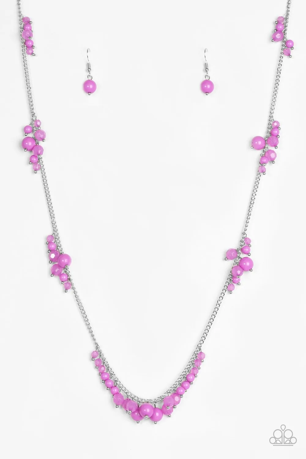 Paparazzi Necklace ~ Coral Reefs - Purple