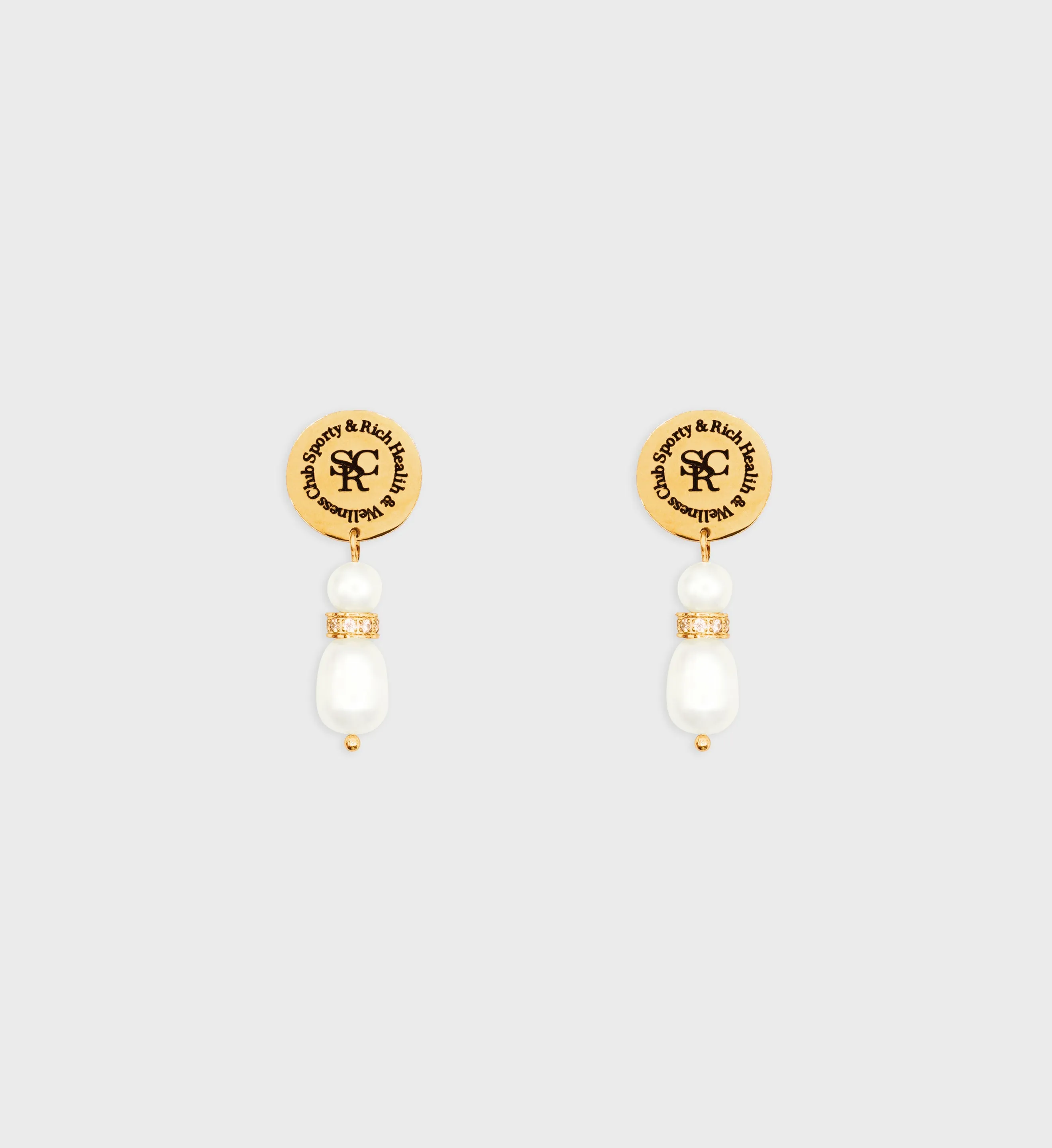Pearl Crystal Earrings