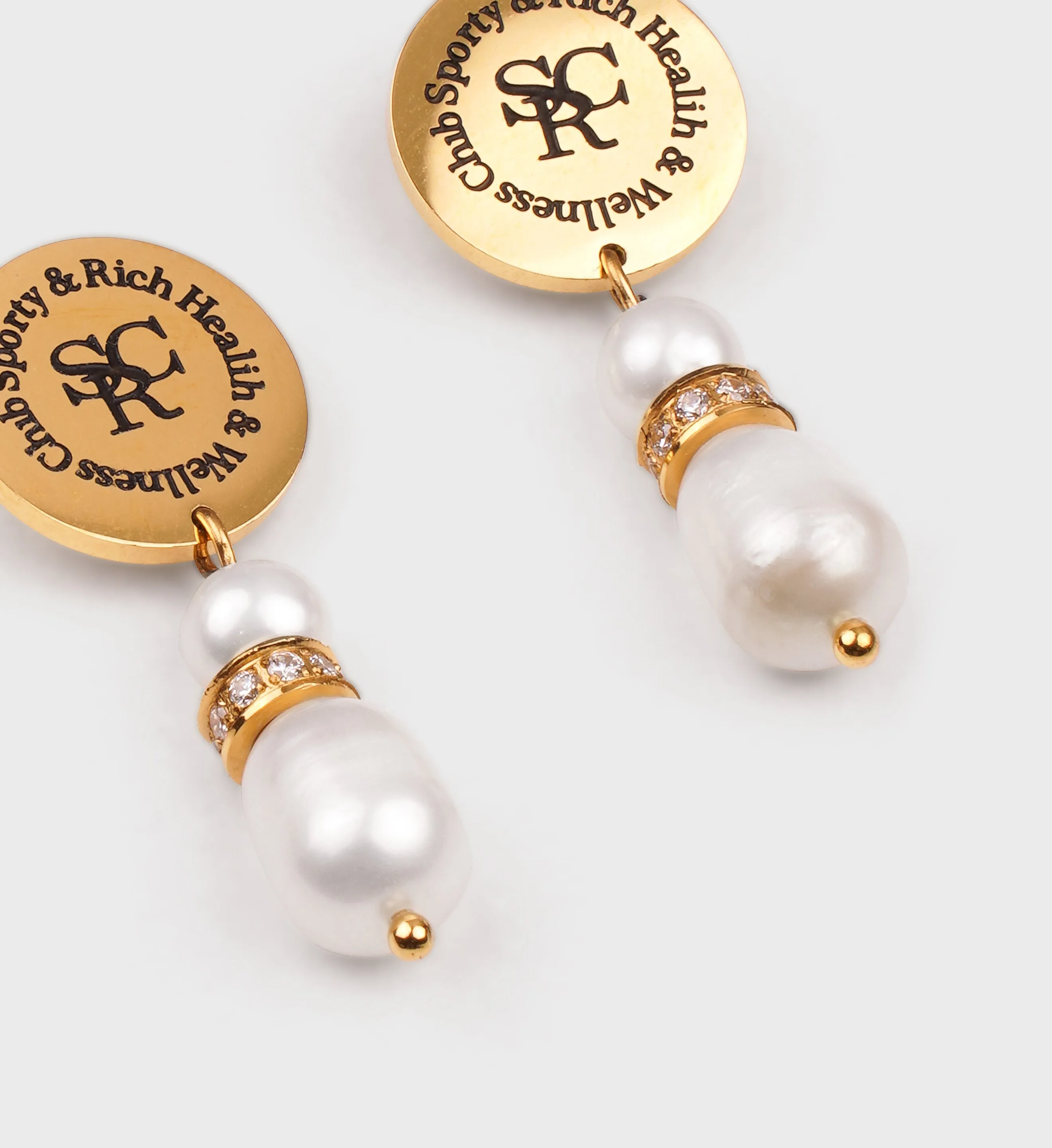 Pearl Crystal Earrings