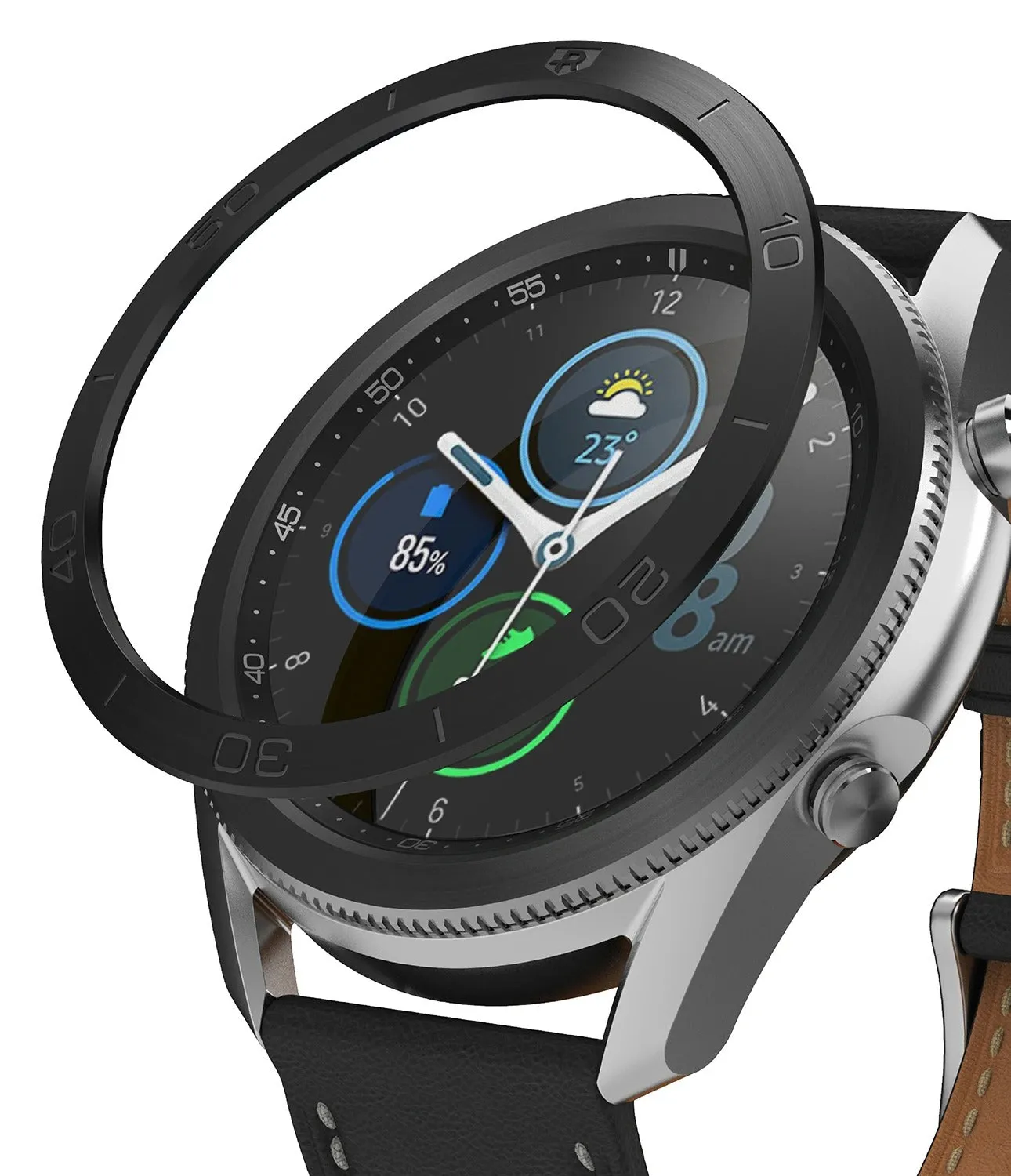 Samsung Galaxy Watch 3 45mm | Bezel Styling| Silver (45-05)