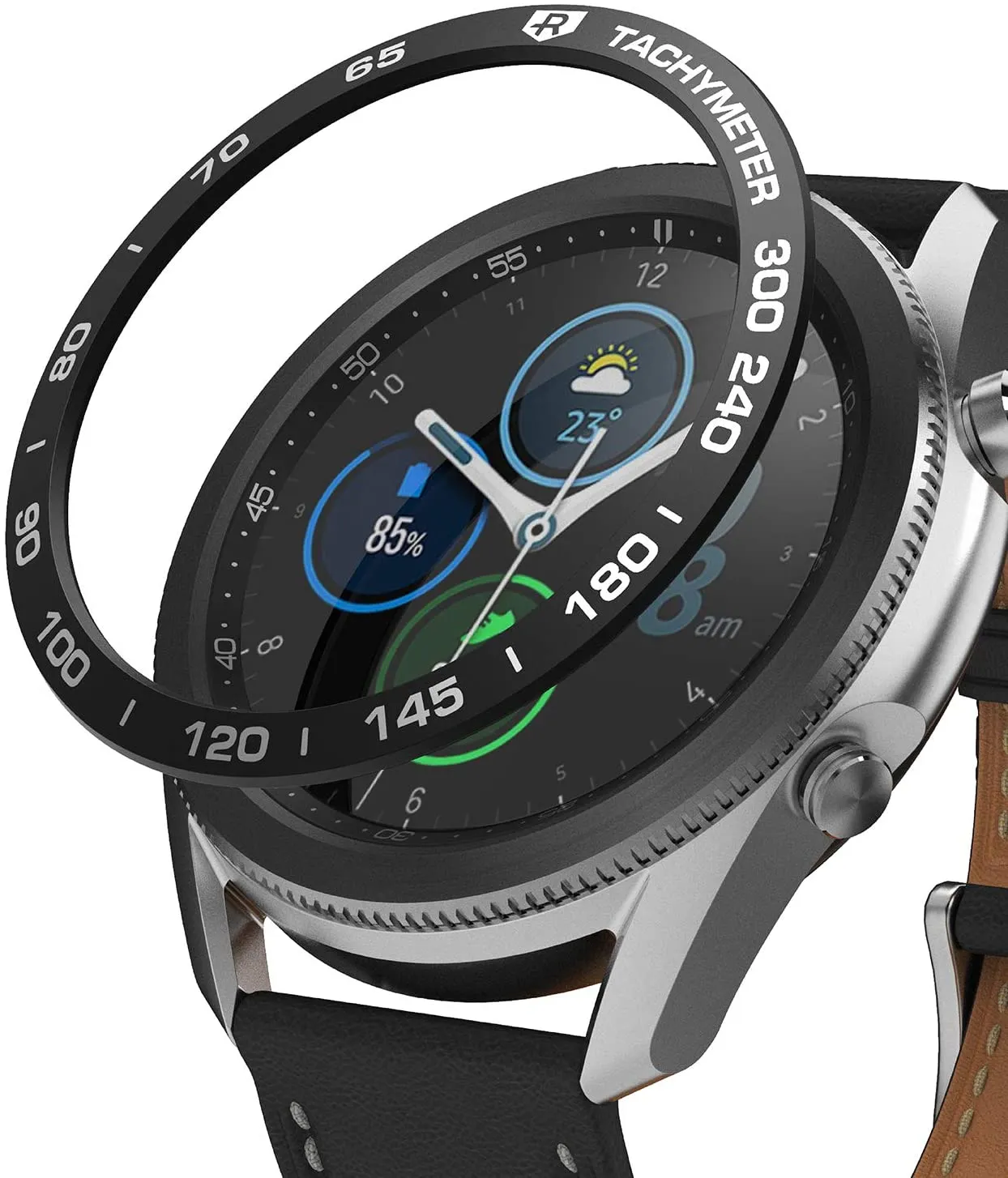 Samsung Galaxy Watch 3 45mm | Bezel Styling| Silver (45-05)