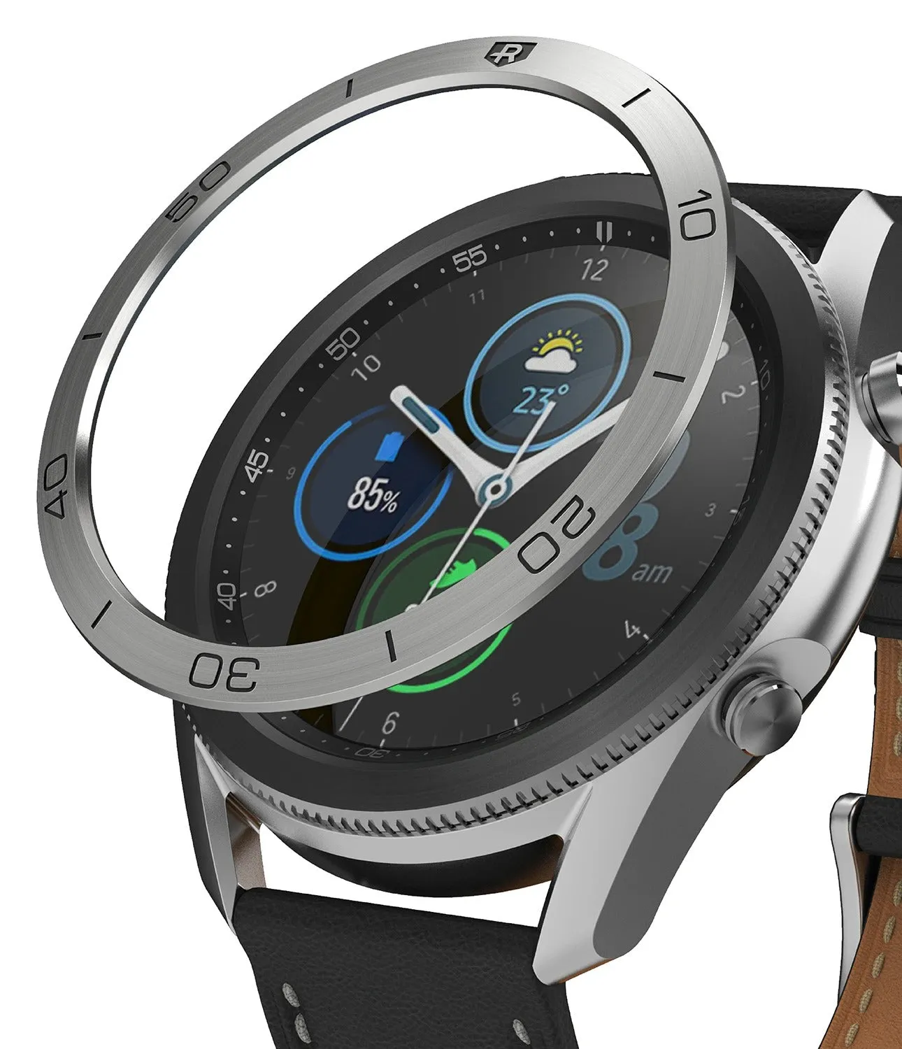 Samsung Galaxy Watch 3 45mm | Bezel Styling| Silver (45-05)