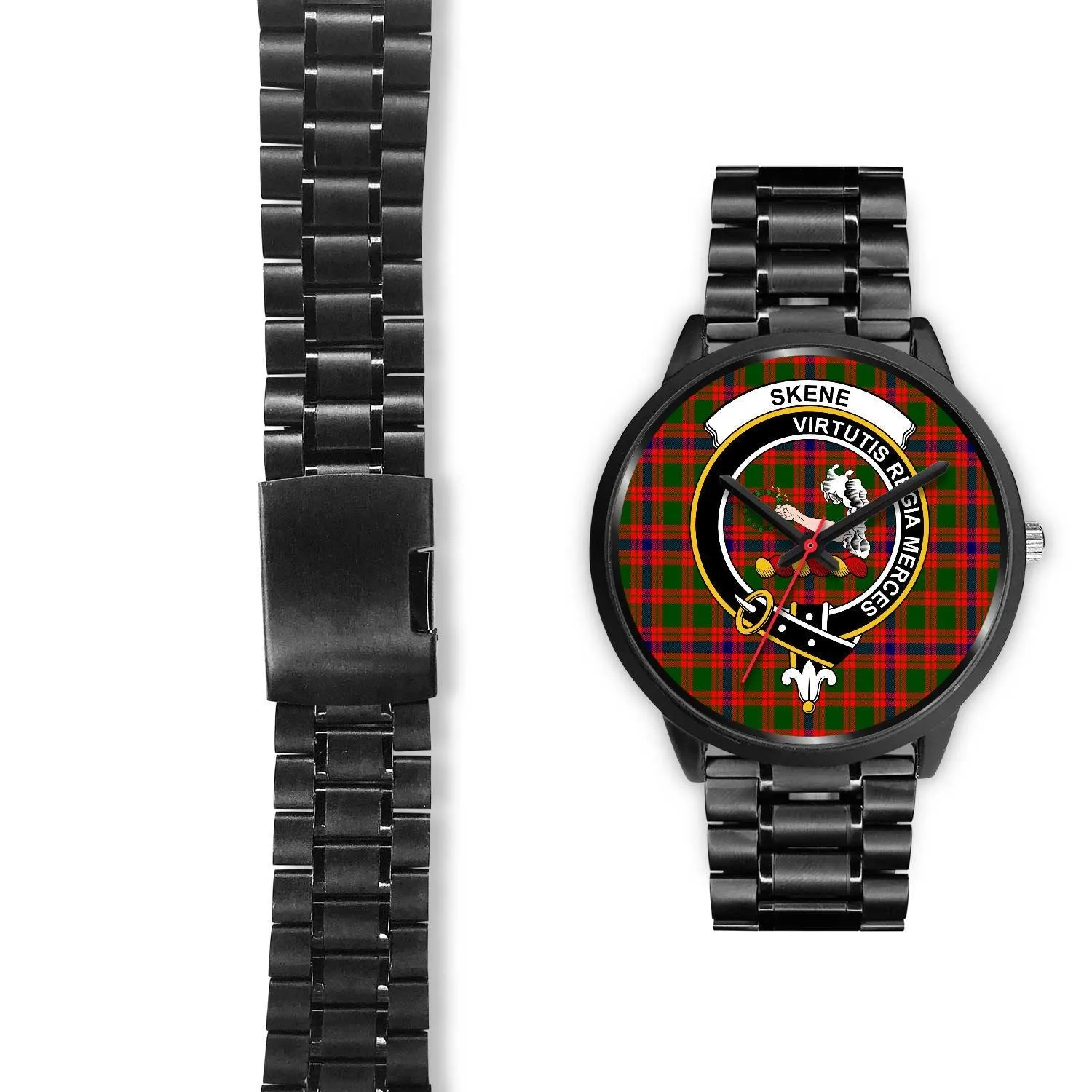 Skene Modern Clan Badge Tartan Black Watch