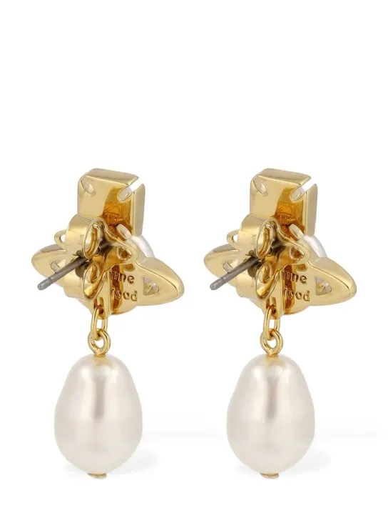 Vivienne Westwood   Inass imitation pearl drop earrings 